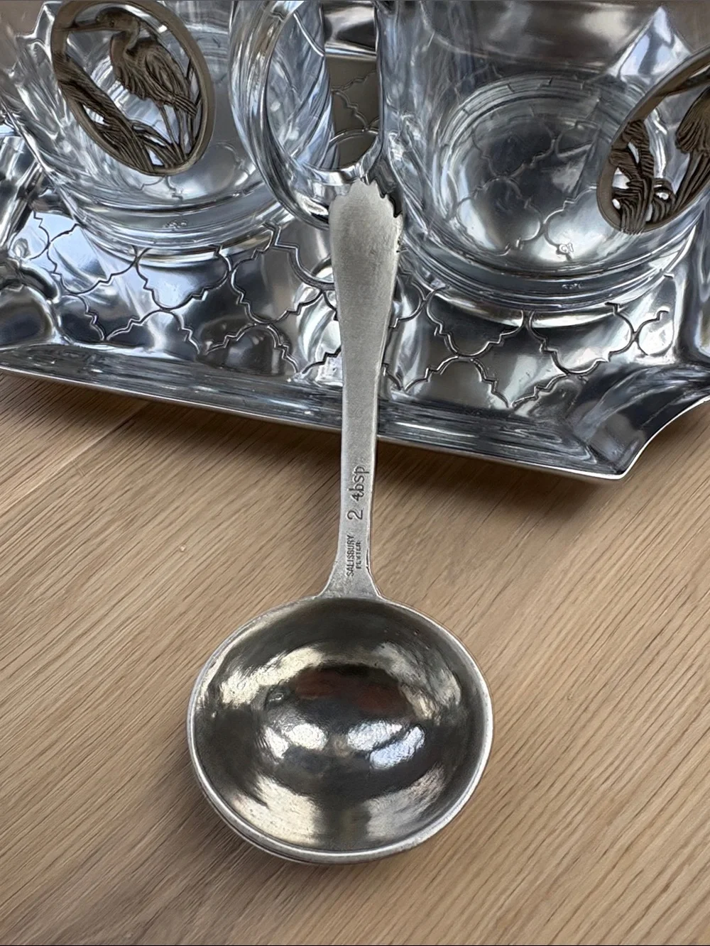 Salisbury Pewter Artisans clear glass